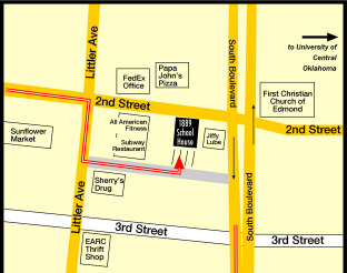 View Museum & 1889 Schoolhouse Map